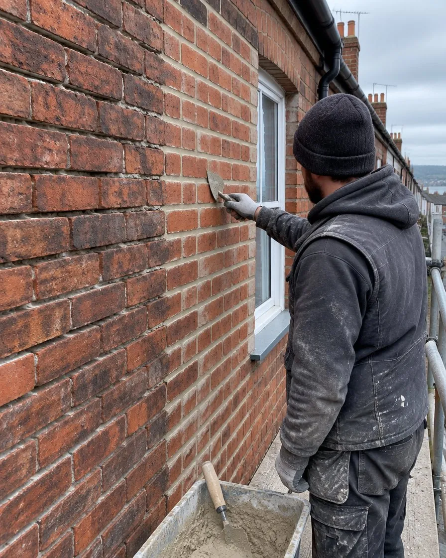 Brickwork and repointing in Charlestown