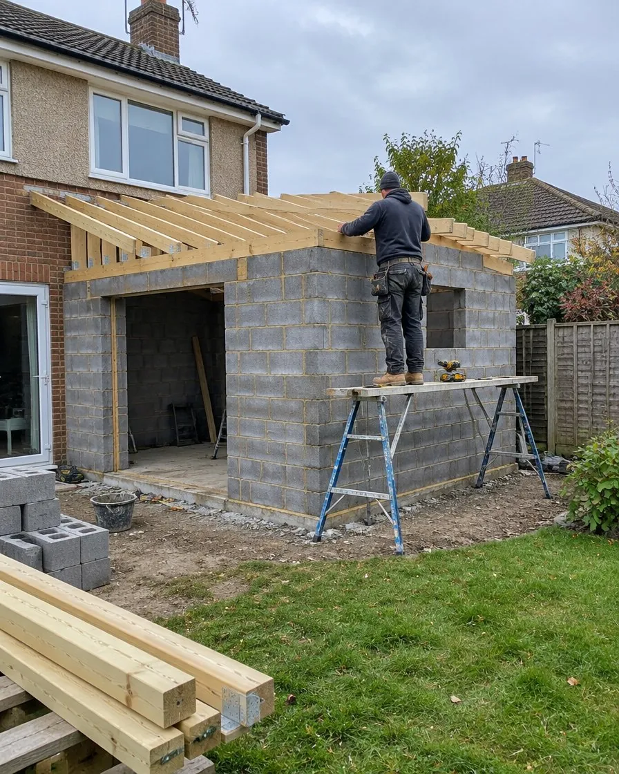 Building work and extensions in Charlestown