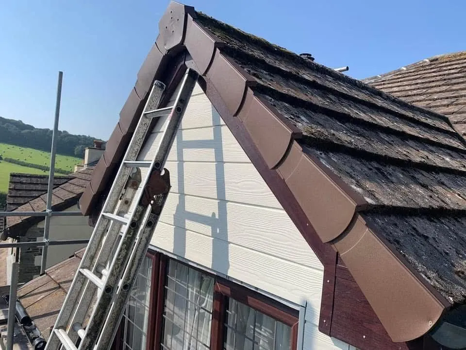 New fascias, bargeboards and guttering in Charlestown