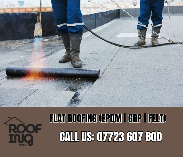 Flat roofing installation and repair in Charlestown